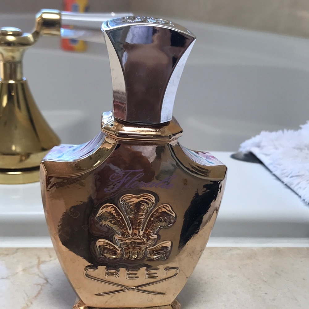 Creed Gold Perfume Bottle
